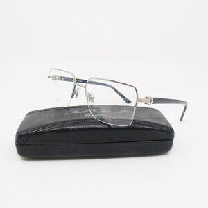 Paul Vosheront PV 636 C2 23K Gold Plated Silver, Semi Rimless, Men's Eyeglasses.